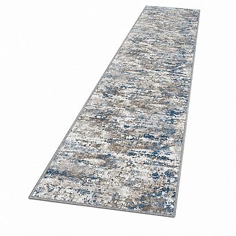 Ultra Non Slip Washable Hallway Runner Rug Stain Resistant Lightweight Modern