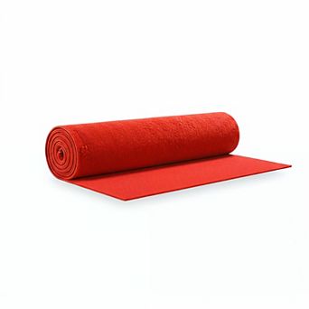 450 GSM Extra Thick Cuttable Non Slip Red Carpet Runner For Events Weddings Proms