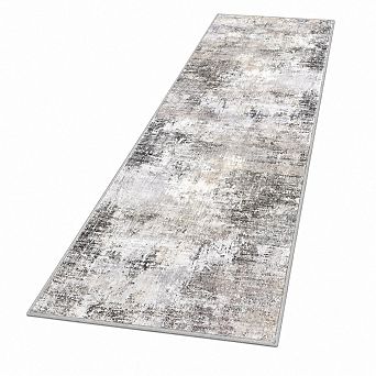 Washable Non Slip Modern Abstract Runner Rug Soft High Traffic Indoor Floor Carpet