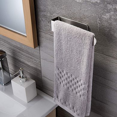 Self Adhesive 304 Stainless Steel Bathroom Towel Holder Ring