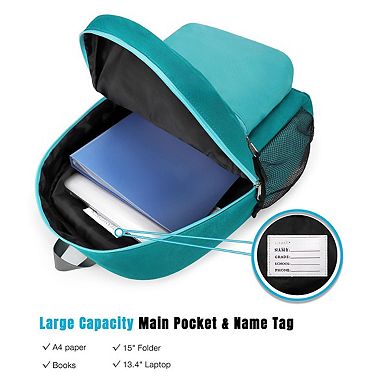 Water Resistant Kids Backpack For 3-6 Years Old Boys Girls School Bag