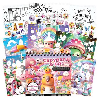 Fashion Angels Capybara & Co. 25 pc Collage Activity Set