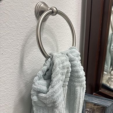 Brushed Nickel Stainless Steel Bathroom Towel Ring Wall Mount Holder