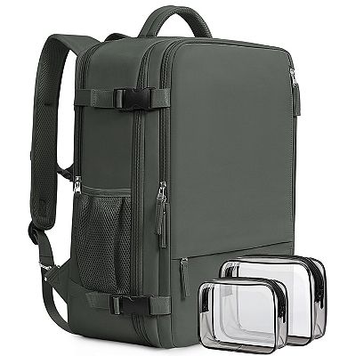 16 inch travel backpack 16 Inch Laptop Carry On Travel Backpack Waterproof Outdoor Daypack
