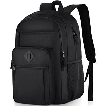 Lightweight 15.6 Inch Laptop Backpack Water Bottle Pocket School College Travel Bag