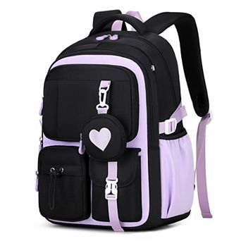 Girls Boys School Backpack Lightweight Waterproof Ergonomic 15.6 Inch Laptop Bag