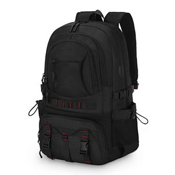 40L Expandable Hiking Backpack Waterproof USB Charging Travel Camping Daypack