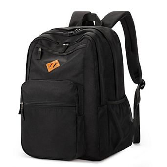 26L Water Resistant Travel College Laptop Backpack With Organizer Pockets