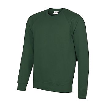 AWDis Academy Mens Crew Neck Raglan Sweatshirt