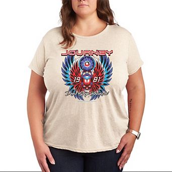 Plus Size Journey Don't Stop Believin' 1981 Graphic Tee
