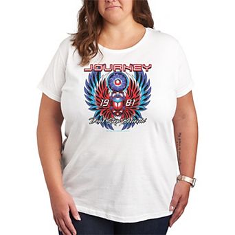 Plus Size Journey Don't Stop Believin' 1981 Graphic Tee