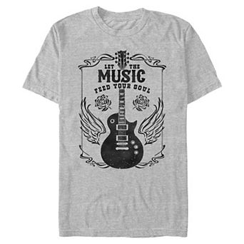 Men's Let The Music Feed Your Soul Graphic Tee