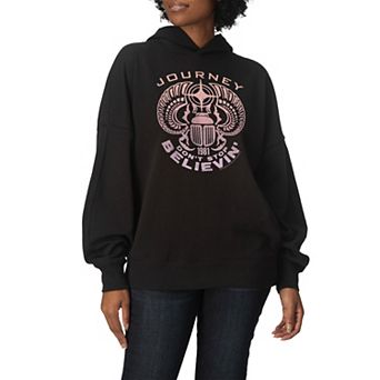 Women's Journey Don't Stop Believin' Oversized Fleece Hoodie Sweatshirt