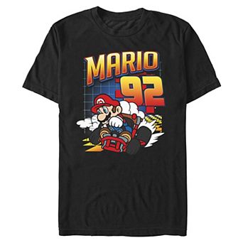 Men's Nintendo Mario Kart Racing Mario 92 Graphic Tee