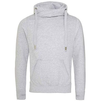 AWDis Adults Unisex Cross Neck Hoodie