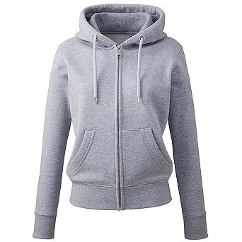 Anthem Womens/Ladies Full Zip Hoodie