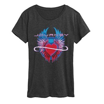 Women's Journey Us Tour Infinity Heart Wings Graphic Tee