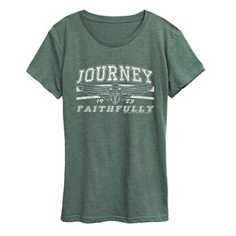 Women's Journey Faithfully 1983 Distressed Graphic Tee