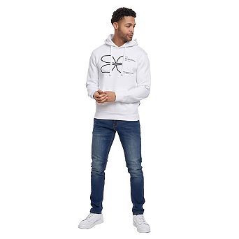 Crosshatch Mens Cutups Hoodie