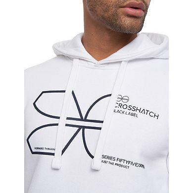 Crosshatch Mens Cutups Hoodie