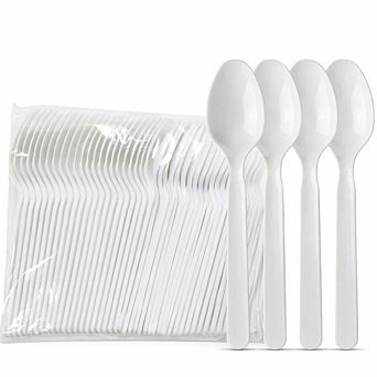 Extra Heavy duty Compostable Spoons 50 pack