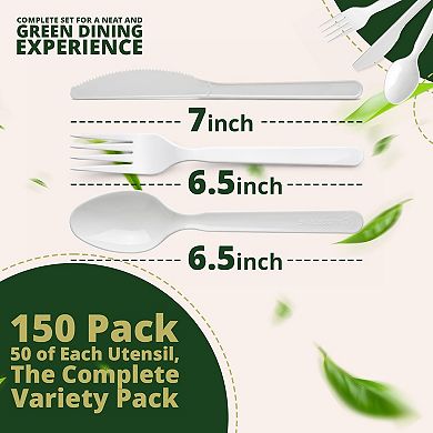 50 Spoon / 50 Knife / 50 Fork Pack