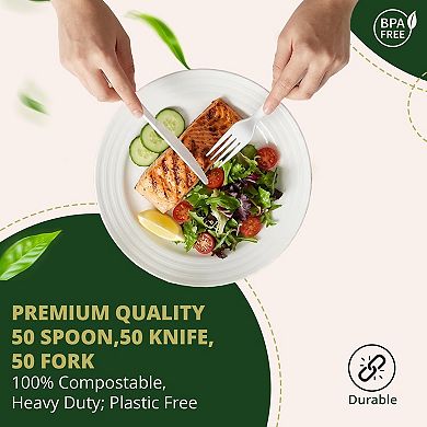 50 Spoon / 50 Knife / 50 Fork Pack