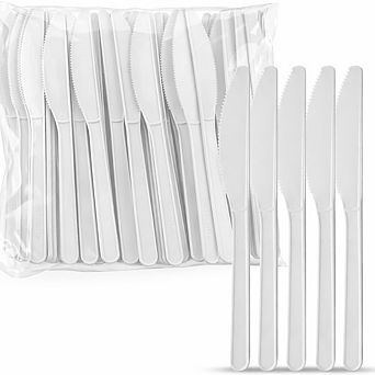 Extra Heavy duty Compostable Knives 50 Pack