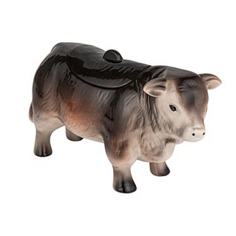 Hello Honey Vintage Ceramic Cow Shaped Cookie Jar