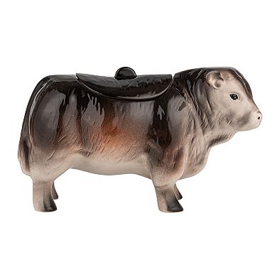 Hello Honey Vintage Ceramic Cow Shaped Cookie Jar