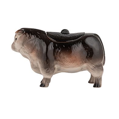 Hello Honey Vintage Ceramic Cow Shaped Cookie Jar