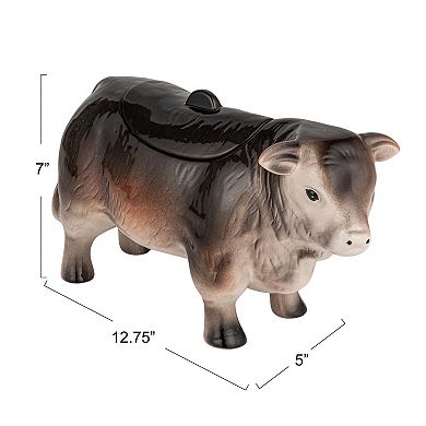 Hello Honey Vintage Ceramic Cow Shaped Cookie Jar