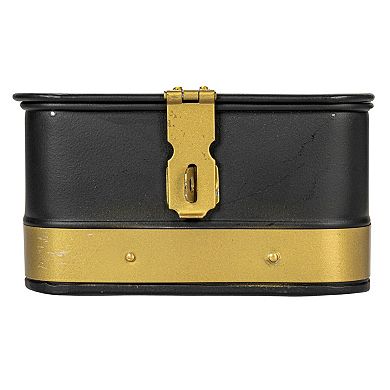 Hello Honey Decorative Square Metal Boxes with Lid, Set of 3