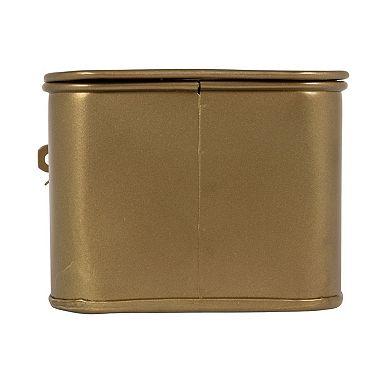 Hello Honey Long Decorative Metal Boxes with Lid, Set of 3