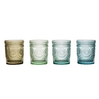 Hello Honey 12 oz. Embossed Drinking Glass, 4 Colors