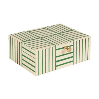 Hello Honey Striped Resin Storage Box