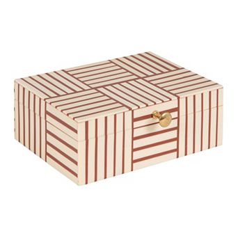 Hello Honey Striped Resin Storage Box