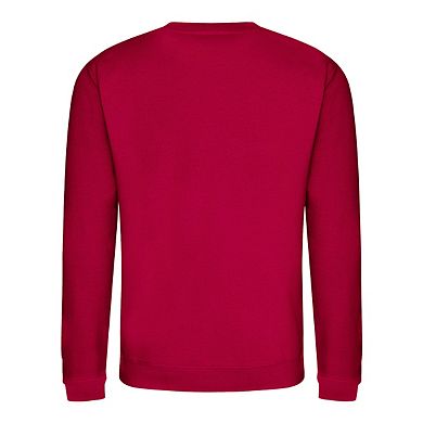 AWDis Just Hoods AWDis Unisex Crew Neck Plain Sweatshirt