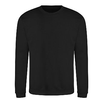 AWDis Just Hoods AWDis Unisex Crew Neck Plain Sweatshirt