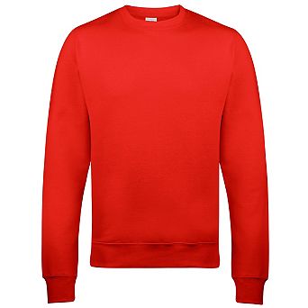 AWDis Just Hoods AWDis Unisex Crew Neck Plain Sweatshirt
