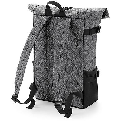 BagBase Block Roll-Top Backpack