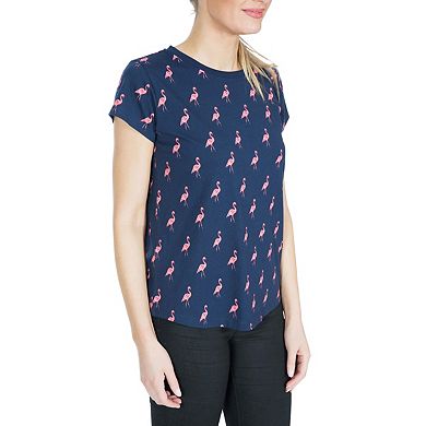Trespass Womens Carolyn Short Sleeved Patterned T Shirt