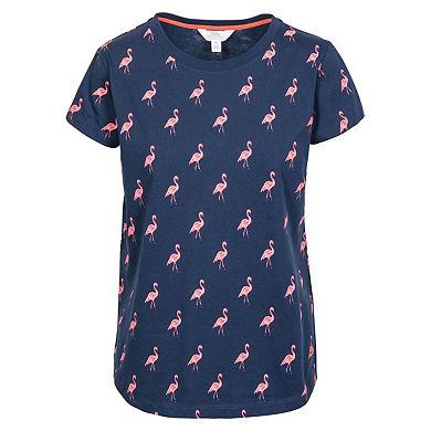 Trespass Womens Carolyn Short Sleeved Patterned T Shirt