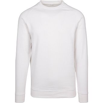 Build Your Brand Mens Raglan-Sleeved Crew Neck Sweat