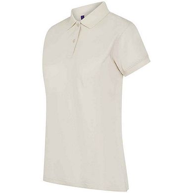 Henbury Womens/Ladies Pique Polo Shirt