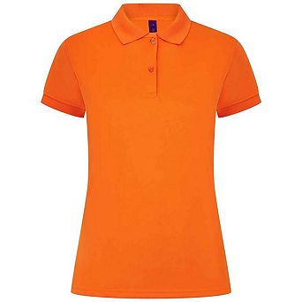 Henbury Womens/Ladies Pique Polo Shirt