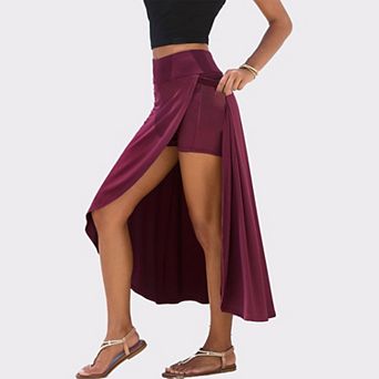 Lascana Women's Asymmetrical Maxi Skort