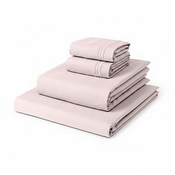 Queen Sheets Set 4 pc Microfiber Luxury Soft Wrinkle Resistant
