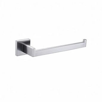Stainless Steel Square Hand Towel Ring Heavy Duty Wall Mount Brushed Nickel for Bath/Kitchen
