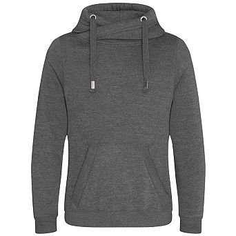 Awdis Unisex Adult Cross Neck Hoodie